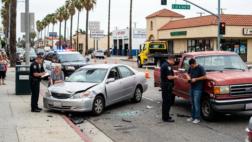 What Happens If You’re Hit by an Uninsured Driver in San Bernardino